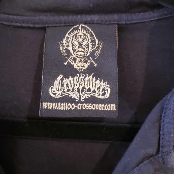 TATTOO CROSSOVER black Pinup bowling dress - Picture 10 of 12